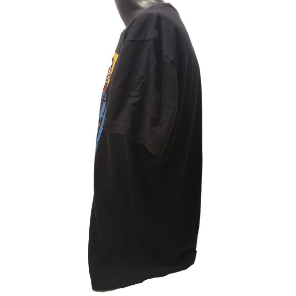 DEMON SLAYER T SHIRT MENS XXL 2XL BLACK YELLOW KIMETSU NO YAIBA MANGA ANIPLEX - Picture 6 of 7